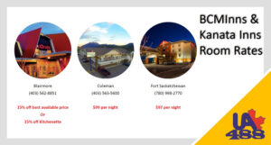 BCM and Kanata Inns Discount