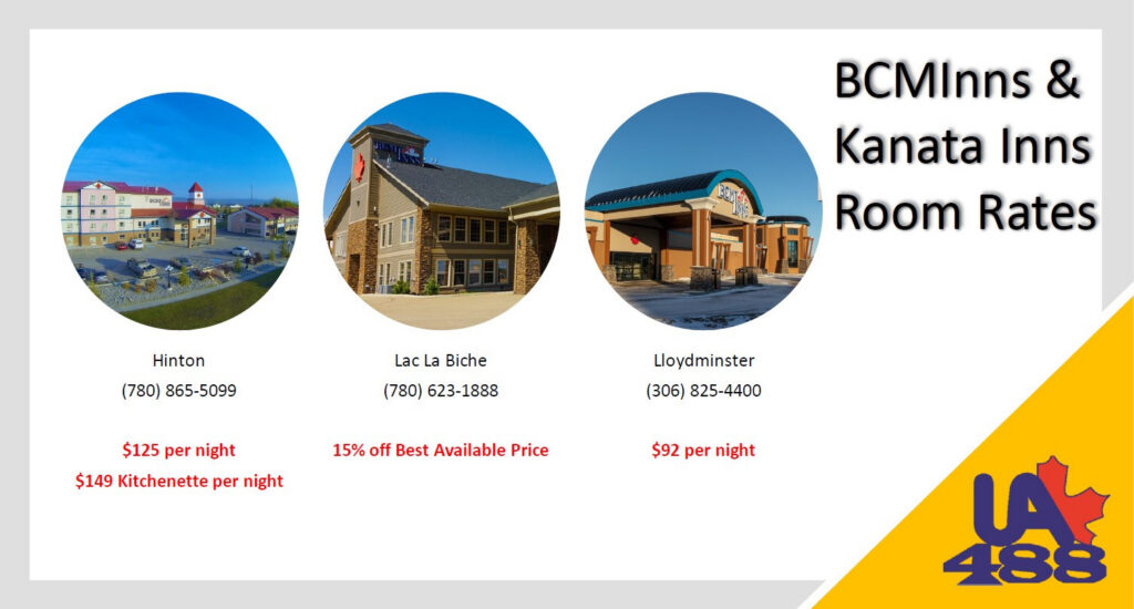 BCM and Kanata Inns Discount